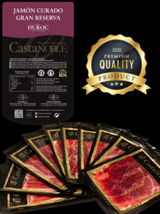 Jamón serrano JAMON CURADO GRAN RESERVA CRUCE DUROC CASTANOBLE